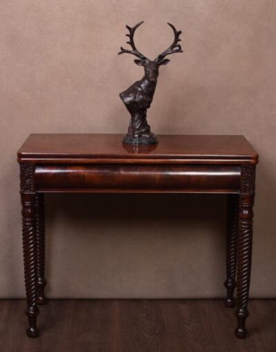 Fantastic 19th Century Turn Over Tea Table SAI1979 - Image 11