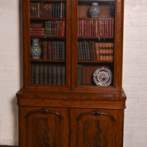 Stunning Victorian Mahogany 2 Door Bookcase SAI1162 Antique Furniture