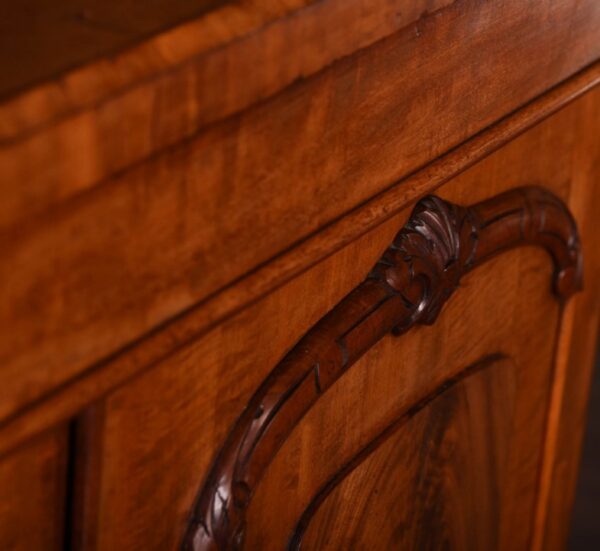 Stunning Victorian Mahogany 2 Door Bookcase SAI1162 - Image 9