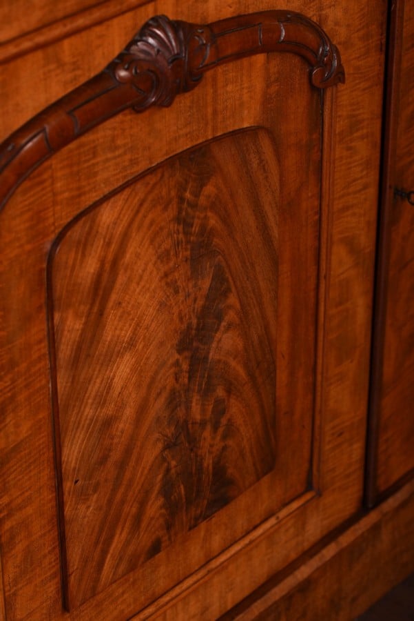 Stunning Victorian Mahogany 2 Door Bookcase SAI1162 Antique Furniture 9