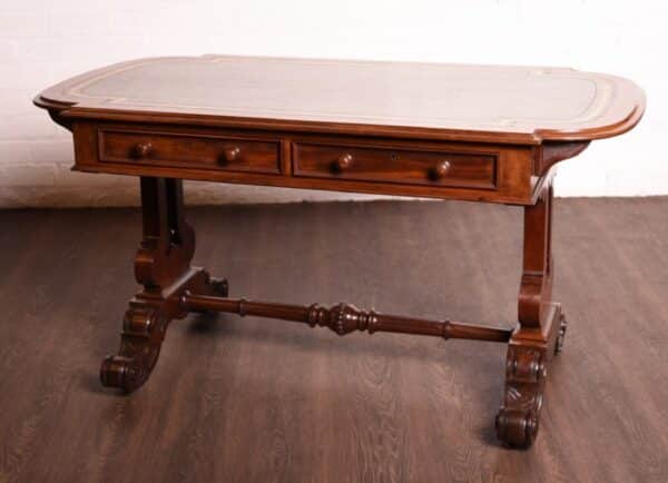 Stunning Quality Victorian Leather Top Writing Desk SAI1298 Antique Furniture 3