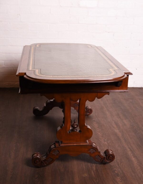 Victorian Leather Top Writing Desk SAI1298 - Image 5