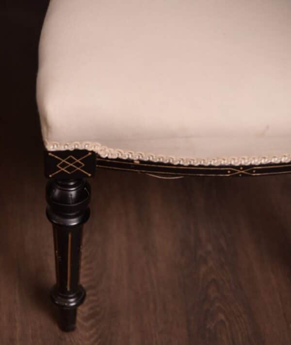 Fantastic Set Of 6 Edwardian Ebonised Chairs SAI1313 Antique Furniture 9