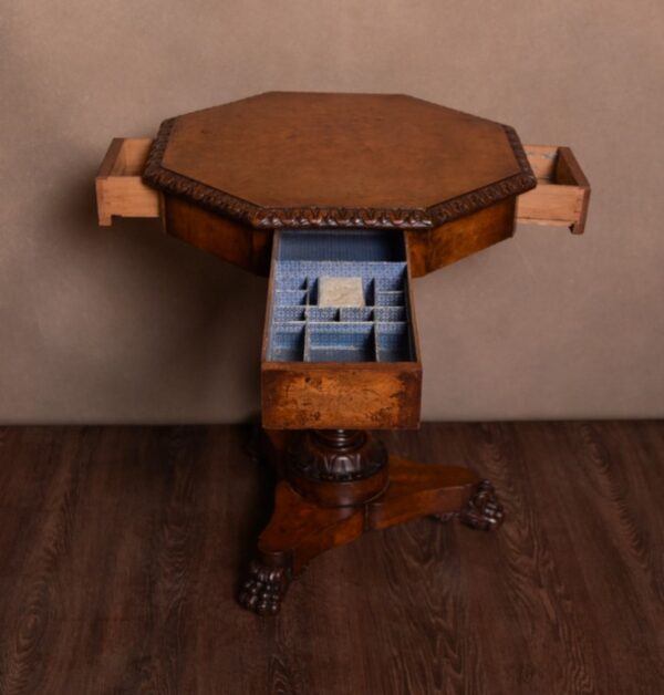 Handsome William The 4th Pollard Oak Centre Table SAI1352 - Image 8