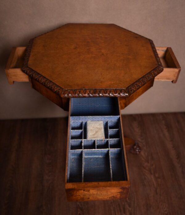 Handsome William The 4th Pollard Oak Centre Table SAI1352 Antique Furniture 9