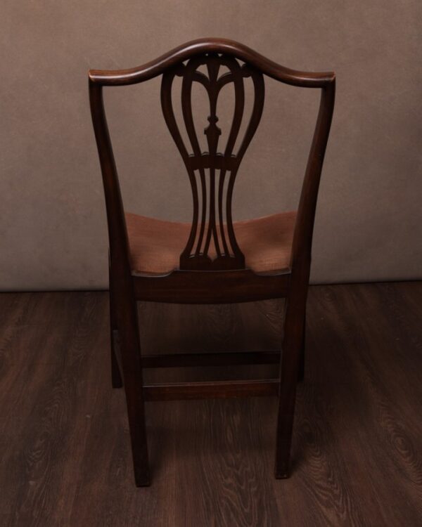 Set Of 8 19th Century Hepplewhite Dining Chairs SAI1413 - Image 4