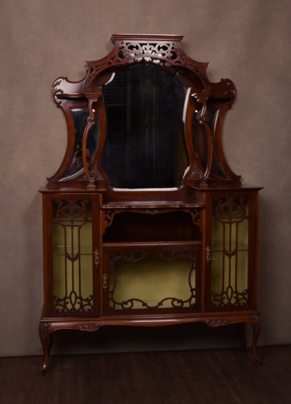 Edwardian Mirror Back Chiffonier SAI1449 Antique Furniture 3