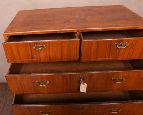 Georgian Walnut 2 Over 3 Chest Of Drawers SAI1497 - Image 7
