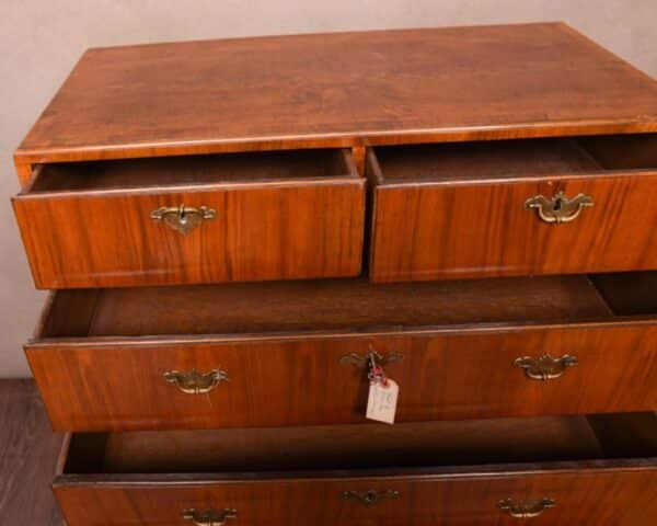 Georgian Walnut 2 Over 3 Chest Of Drawers SAI1497 Antique Furniture 9