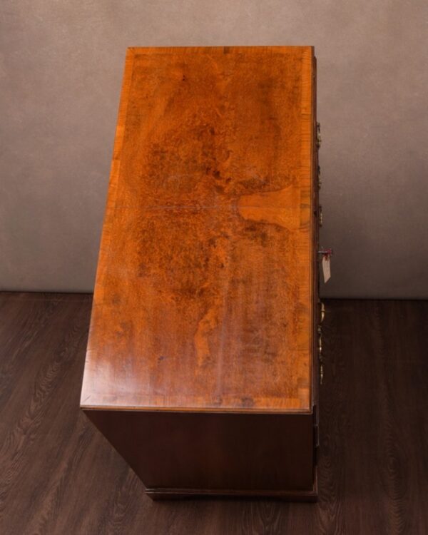 Georgian Walnut 2 Over 3 Chest Of Drawers SAI1497 - Image 4