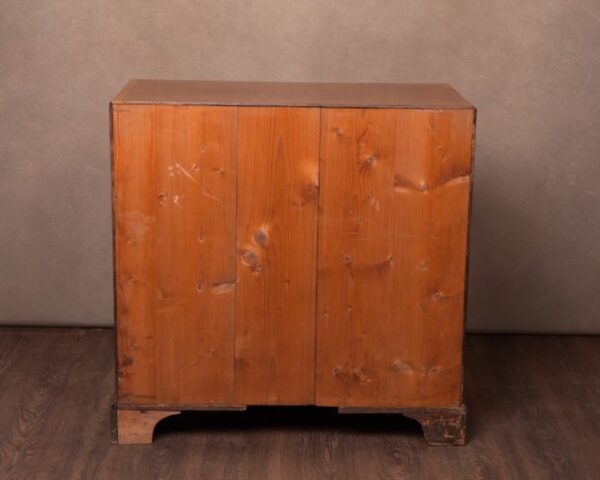 Georgian Walnut 2 Over 3 Chest Of Drawers SAI1497 - Image 3