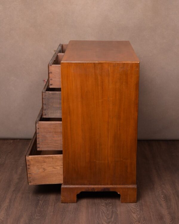 Georgian Walnut 2 Over 3 Chest Of Drawers SAI1497 - Image 2