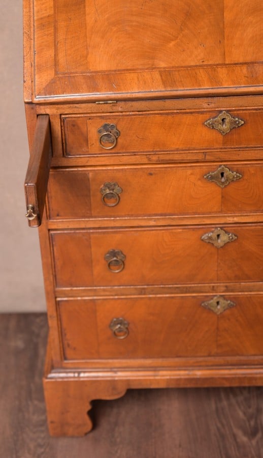 19th Century Walnut Writing Bureau Of Excellent Proportions SAI1622 Antique Furniture 12