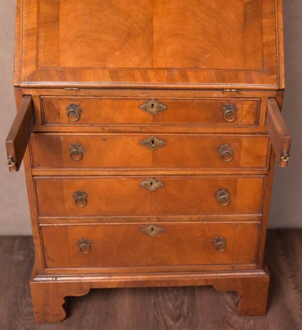 19th Century Walnut Writing Bureau Of Excellent Proportions SAI1622 - Image 9