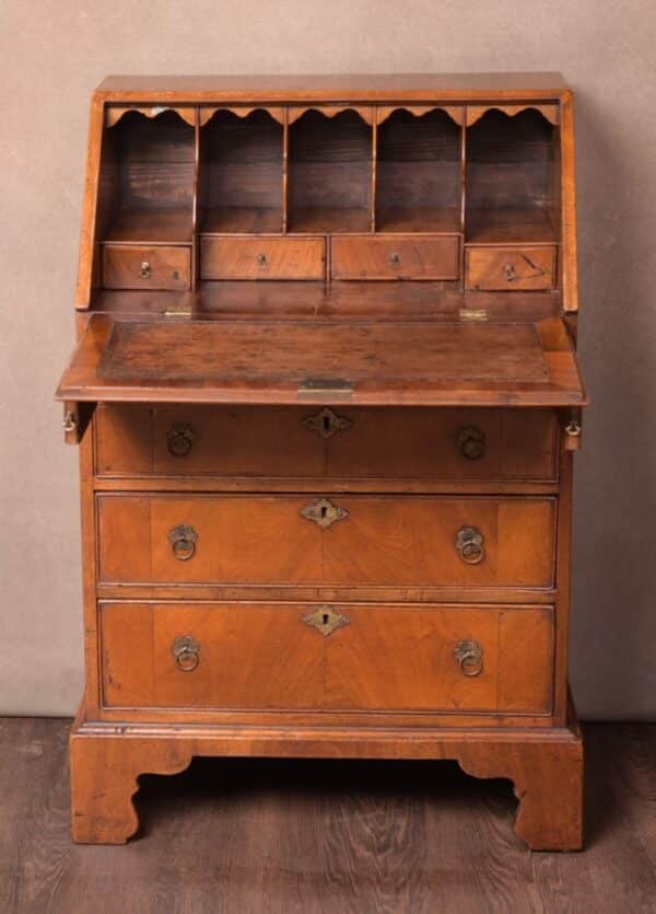 19th Century Walnut Writing Bureau Of Excellent Proportions SAI1622 Antique Furniture 6