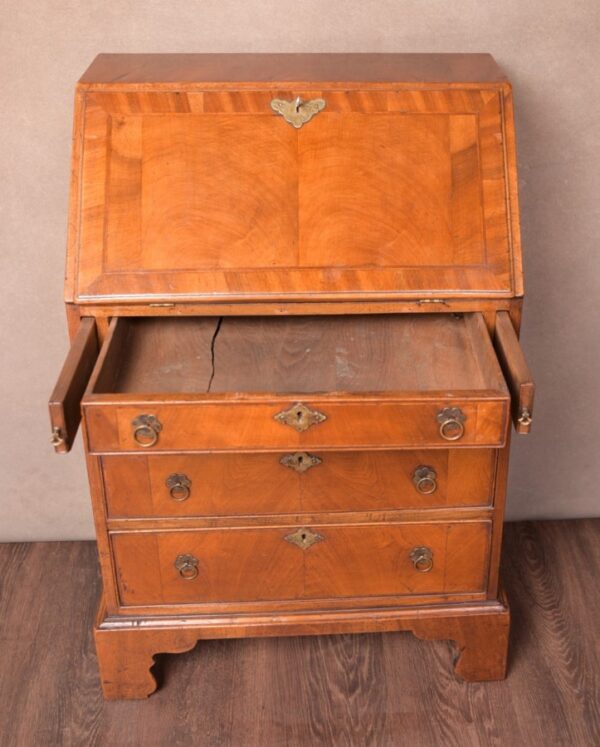 19th Century Walnut Writing Bureau Of Excellent Proportions SAI1622 Antique Furniture 5