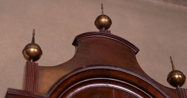 Impressive Edwardian Mahogany Long Case Clock SAI1632 Antique Furniture 7