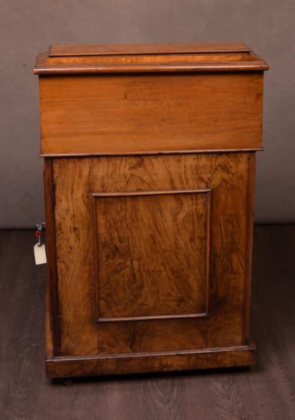 Victorian Walnut Piano Top Pop Up Davenport SAI1661 - Image 4