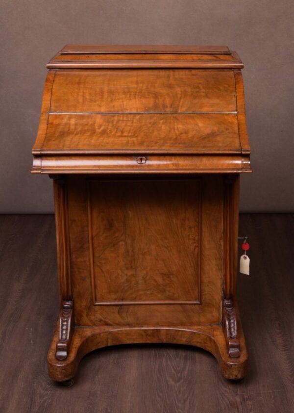 Victorian Walnut Piano Top Pop Up Davenport SAI1661