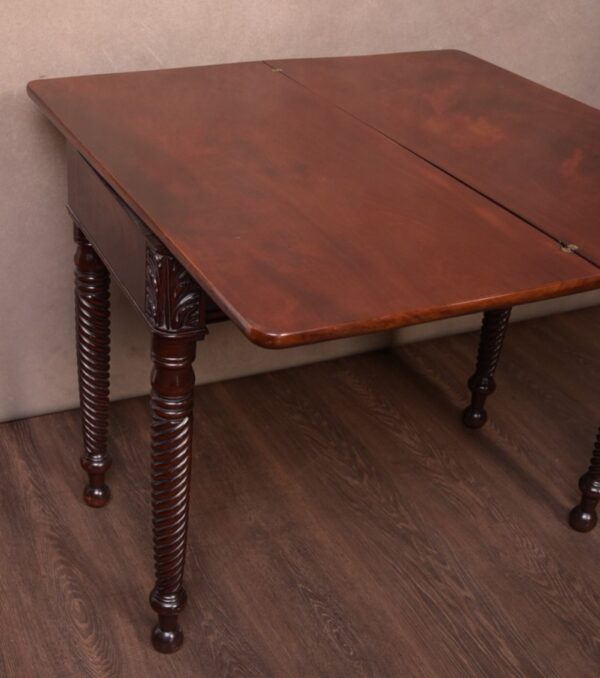 Fantastic 19th Century Turn Over Tea Table SAI1979 - Image 4