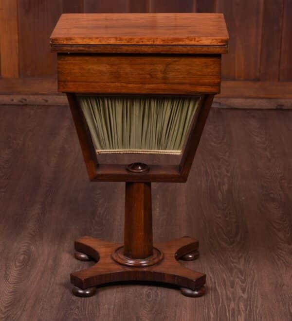 Stunning Rosewood Fold Over Work / Games Table SAI1815 - Image 10
