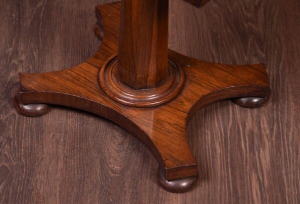 Stunning Rosewood Fold Over Work / Games Table SAI1815 - Image 12