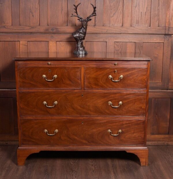 Handsome Georgian Mahogany Chest Of Drawers SAI1824 Antique Furniture 3