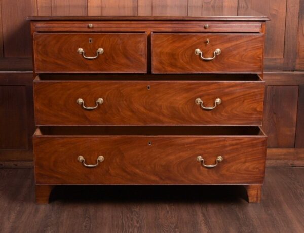 Handsome Georgian Mahogany Chest Of Drawers SAI1824 - Image 7