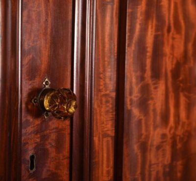 Stunning 3 Door Scottish Victorian Breakfront Wardrobe SAI3 Antique Furniture 4