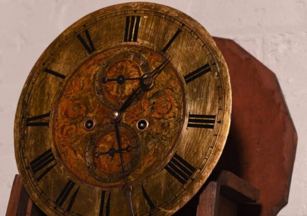 A Victorian Mahogany 8 Day Drum Head Longcase Clock By J Paterson Airdrie SAI1134 Antique Furniture 10