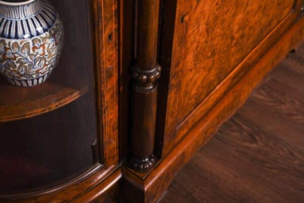 Stunning Victorian Inlaid Burr Walnut Credenza SAI1191 Antique Furniture 10