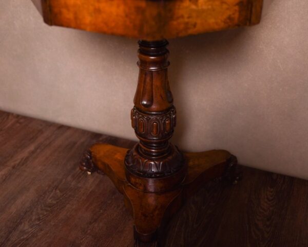 Handsome William The 4th Pollard Oak Centre Table SAI1352 Antique Furniture 4