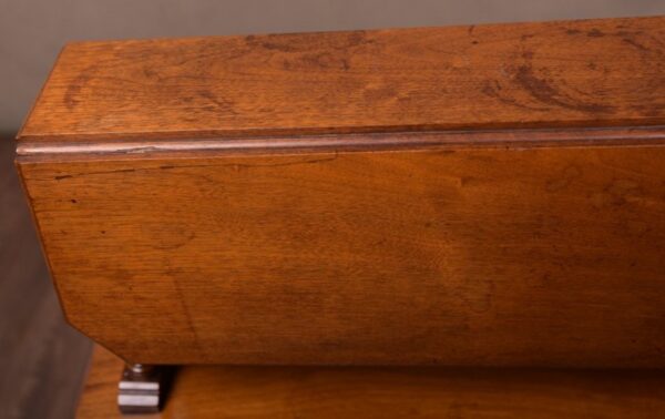 An Unusual Edwardian Walnut Double Sutherland Dropleaf Table SAI1465 - Image 2