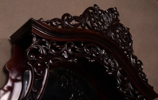 Stunning Quality Edwardian Mirror Back Display Cabinet SAI1475 Antique Furniture 14