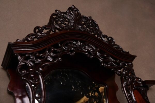Stunning Quality Edwardian Mirror Back Display Cabinet SAI1475 Antique Furniture 6