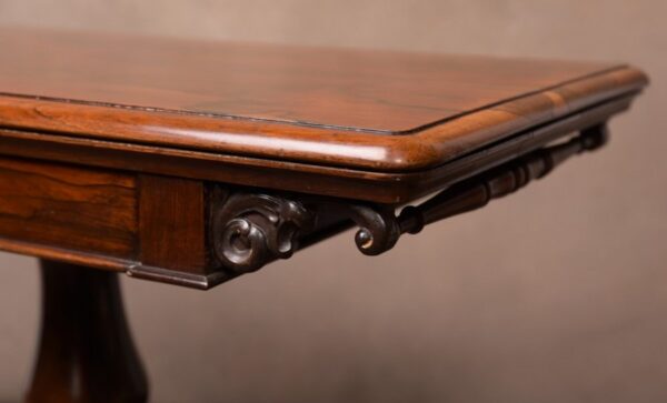 Quality Victorian Rosewood Fold Over Card Table SAI1598 Antique Furniture 11