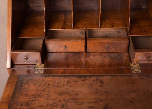 19th Century Walnut Writing Bureau Of Excellent Proportions SAI1622 - Image 12