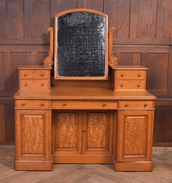 Victorian Satin Wood Dressing Table SAI2244 Antique Furniture 3