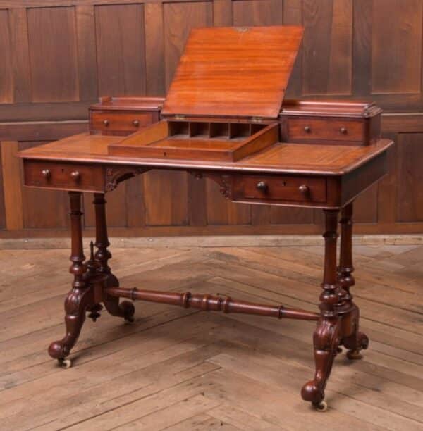 Victorian Mahogany Ladies Writing Desk SAI2248 - Image 7