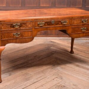 Wonderful Edwardian Figured Walnut Writing Desk SAI2050 Antique Furniture