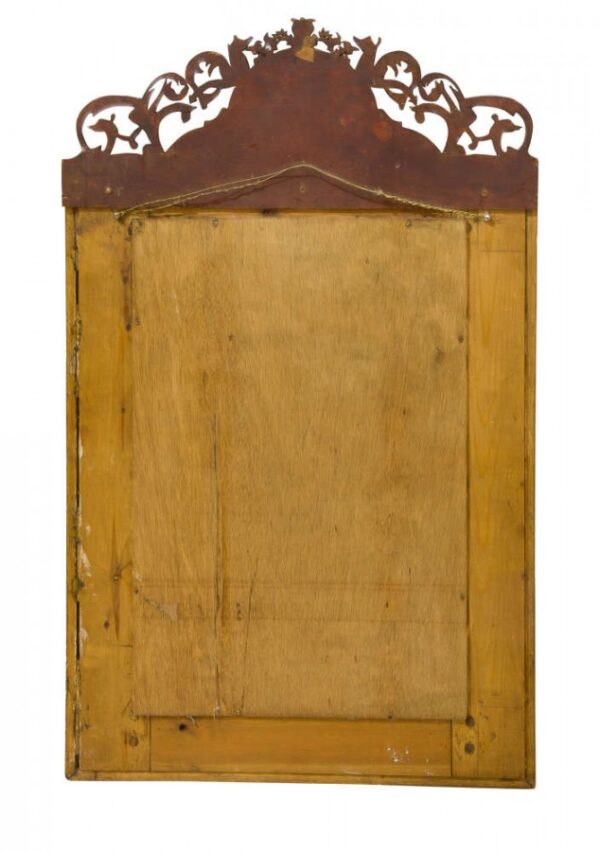 Dutch mirror c1920 - Image 5