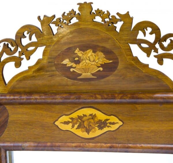 Dutch mirror c1920 - Image 4