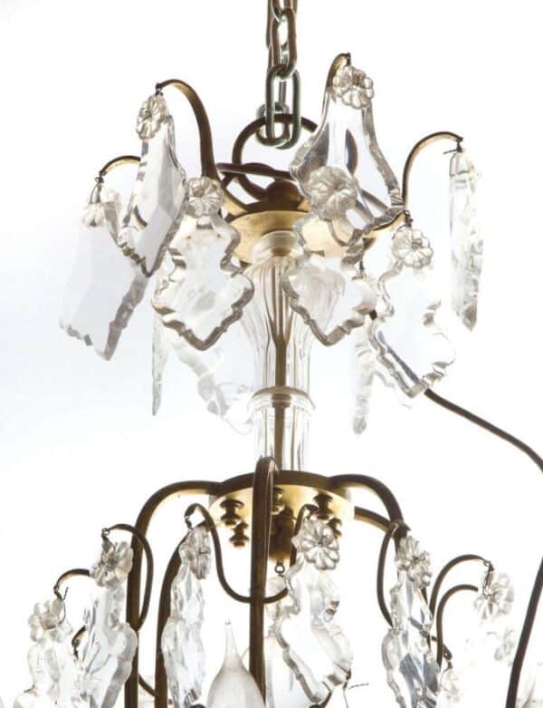 French Louis XV style cage chandelier Antique Furniture 6