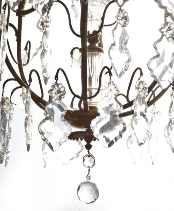 French Louis XV style cage chandelier - Image 2
