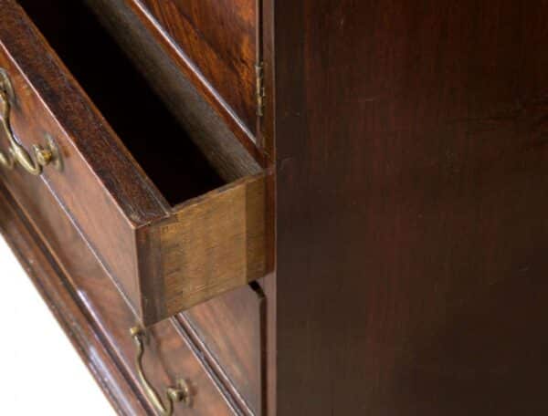 Geo III mahogany bedside table c1780 - Image 3