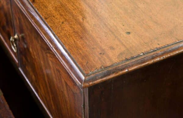 Geo III mahogany bedside table c1780 Antique Draws 4