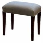 Georgian mahogany dressing stool Antique Furniture