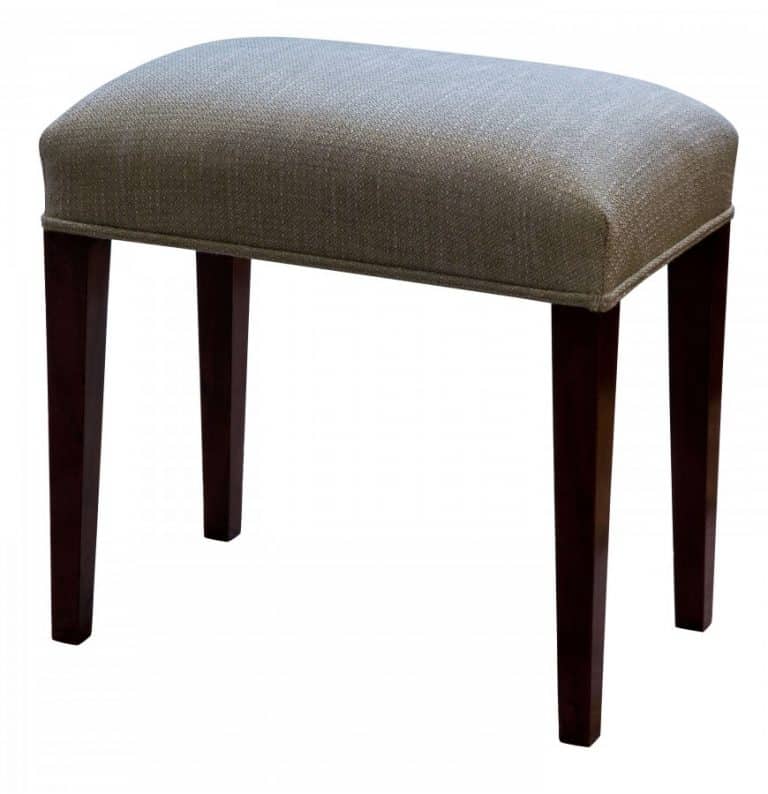 Georgian mahogany dressing stool