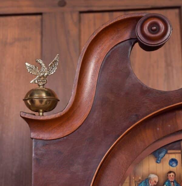 Victorian Mahogany Scottish 8 Day Longcase Clock By J&t Black Of Kirkcaldy SAI2107 Antique Furniture 13