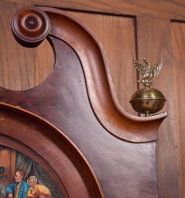 Victorian Mahogany Scottish 8 Day Longcase Clock By J&t Black Of Kirkcaldy SAI2107 Antique Furniture 11